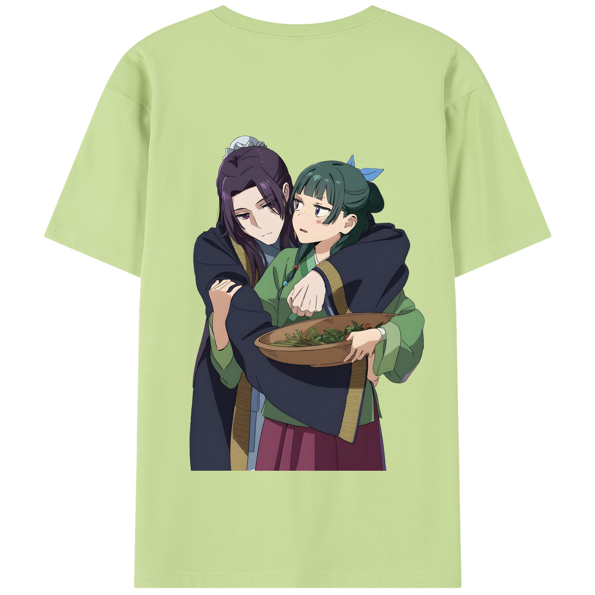（画像用） 薬屋のひとりごと The Apothecary Diaries 綿100％半袖Tシャツ（背面プリント）